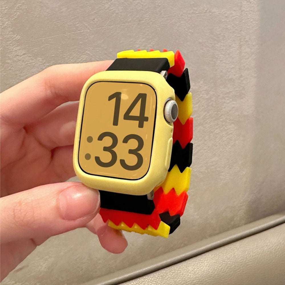 Colorful Jelly Silicone Apple Watch Band