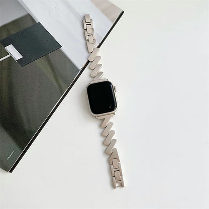 Lightning Rhinestone Alloy Watch Bracelet Apple Watch Band