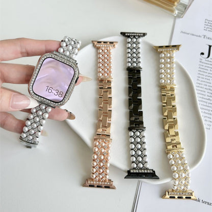 Metal Pearl Bracelet Apple Watch Band