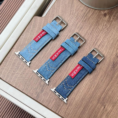 Vintage Denim Apple Watch Band