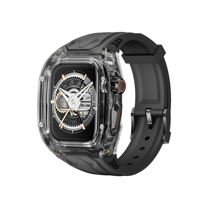 Luxury Transparent Case Strap For Apple Watch