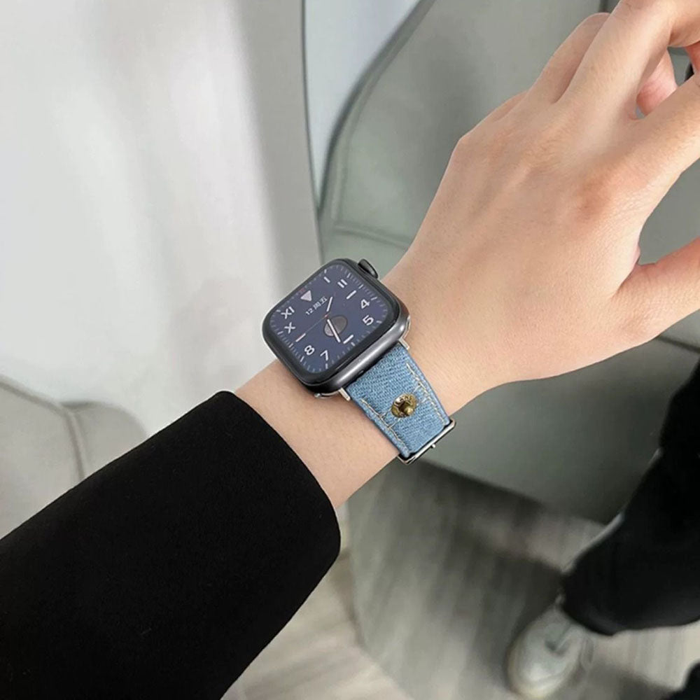 Vintage Denim Apple Watch Band