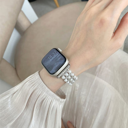 Metal Pearl Bracelet Apple Watch Band