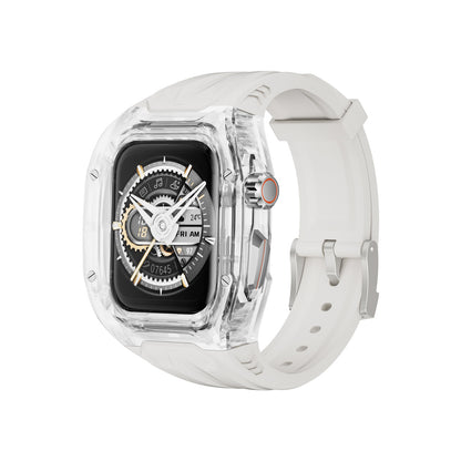 Luxury Transparent Case Strap For Apple Watch