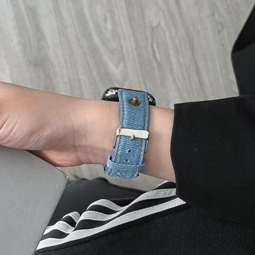 Vintage Denim Apple Watch Band