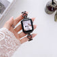 Stylish Diamond Heart Metal Apple Watch Band