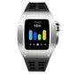 Luxury Metal Case Strap For Apple Watch Series 44/45 mm