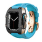 Luxury Metal Case Strap For Apple Watch Series 44/45 mm - Mycasety Mycasety