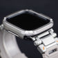 Explorer Titanium Alloy Armor Anti-Fall Apple Watch Band With Watch Case