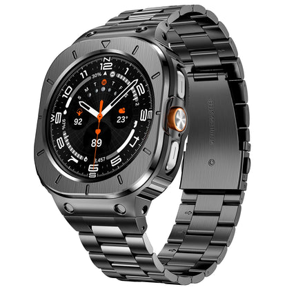 Galaxy Watch Case Strap - Stainless Steel Mod Case
