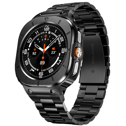 Galaxy Watch Case Strap - Stainless Steel Mod Case