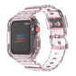 Luxury Transparent Case Strap For Apple Watch Series 41/45 mm - mycasety2023 Mycasety