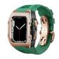 Luxury Metal Case Strap For Apple Watch Series 44/45 mm - Mycasety Mycasety