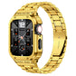 Luxury Metal Case Strap For Apple Watch Series 44/45/49 mm - mycasety2023 Mycasety