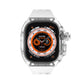Luxury Transparent Case Strap For Apple Watch Ultra 49mm - mycasety2023 Mycasety