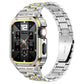 Luxury Metal Case Strap For Apple Watch Series 44/45/49 mm - mycasety2023 Mycasety