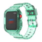 Luxury Transparent Case Strap For Apple Watch Series 41/45 mm - mycasety2023 Mycasety