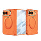 iPhone Duo - Magnetic Hinge Protection Fashion Cover Built-in Tempered Glass Film & Magnetic Kickstand