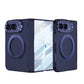 iPhone Duo - Magnetic Hinge Protection Fashion Cover Built-in Tempered Glass Film & Magnetic Kickstand