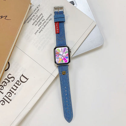 Vintage Denim Apple Watch Band