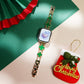 High-End Green Fresh Apple Watch Band Set