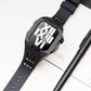 Luxurious Titanium Alloy Crystal Case Strap For Apple Watch 44/45 mm - Mycasety Mycasety