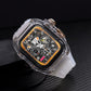 Luxury Case Strap For Apple Watch Series 44/45/49 mm - Mycasety Mycasety