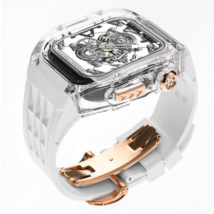 Luxury Case Strap For Apple Watch Series 44/45/49 mm - Mycasety Mycasety
