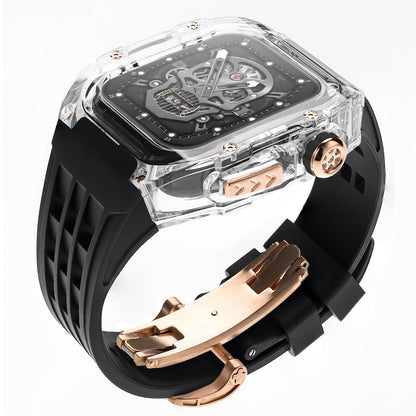 Luxury Case Strap For Apple Watch Series 44/45/49 mm - Mycasety Mycasety