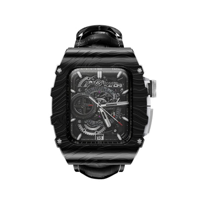 Luxury Metal Case Strap For Apple Watch 44/45 mm - Mycasety Mycasety