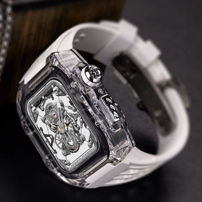 Luxury Case Strap For Apple Watch Series 44/45/49 mm - Mycasety Mycasety