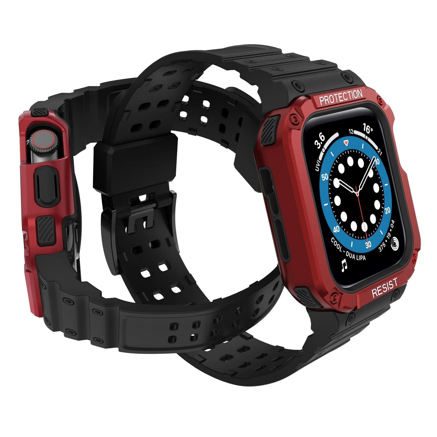 Luxury Case Strap For Apple Watch 44/45mm - Mycasety Mycasety