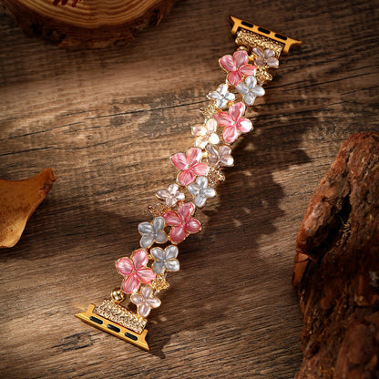 Floral Bloom Stretch Band for iWatch