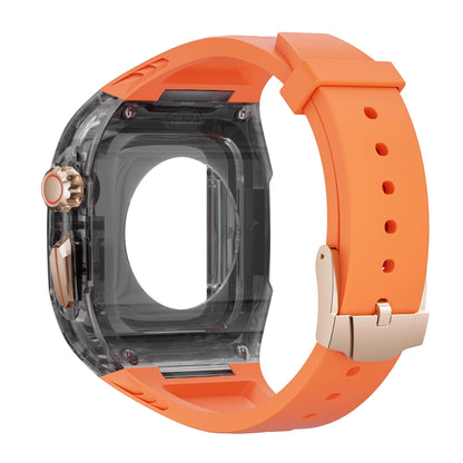 Luxury Transparent Case Strap For Apple Watch