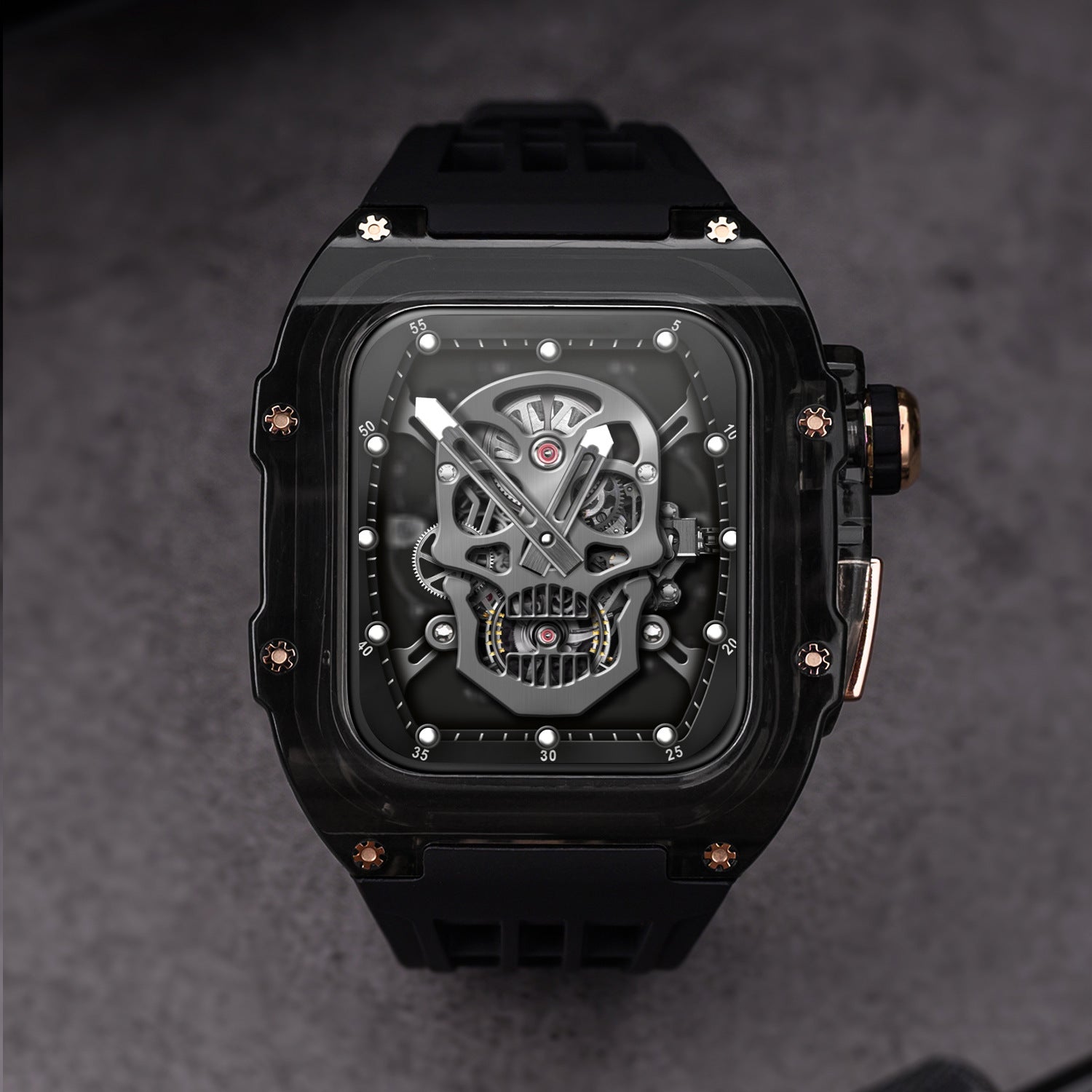 Luxury Case Strap For Apple Watch Series 44/45/49 mm - Mycasety Mycasety