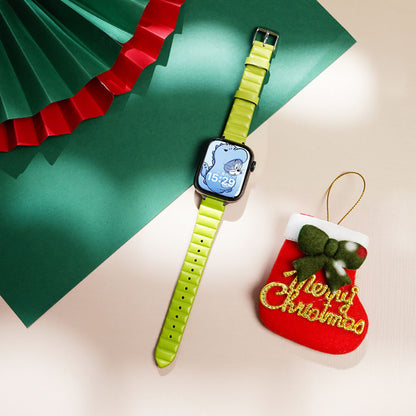 High-End Green Fresh Apple Watch Band Set