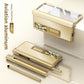 Aluminum Alloy Frame Magnetic Bracket All-Inclusive Nappa Leather Electroplating Phone Case For Samsung Galaxy Z Fold3 Fold4 5G