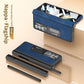 Aluminum Alloy Frame Magnetic Bracket All-Inclusive Nappa Leather Electroplating Phone Case For Samsung Galaxy Z Fold3 Fold4 5G