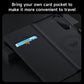 Luxurious Leather Cover With Magnetic Coil & Card Holder For Galaxy Z Fold 7/6/5/4