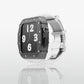Luxury Metal Case Strap For Apple Watch Series 44/45 mm - mycasety2023 Mycasety