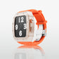 Luxury Metal Case Strap For Apple Watch Series 44/45 mm - mycasety2023 Mycasety