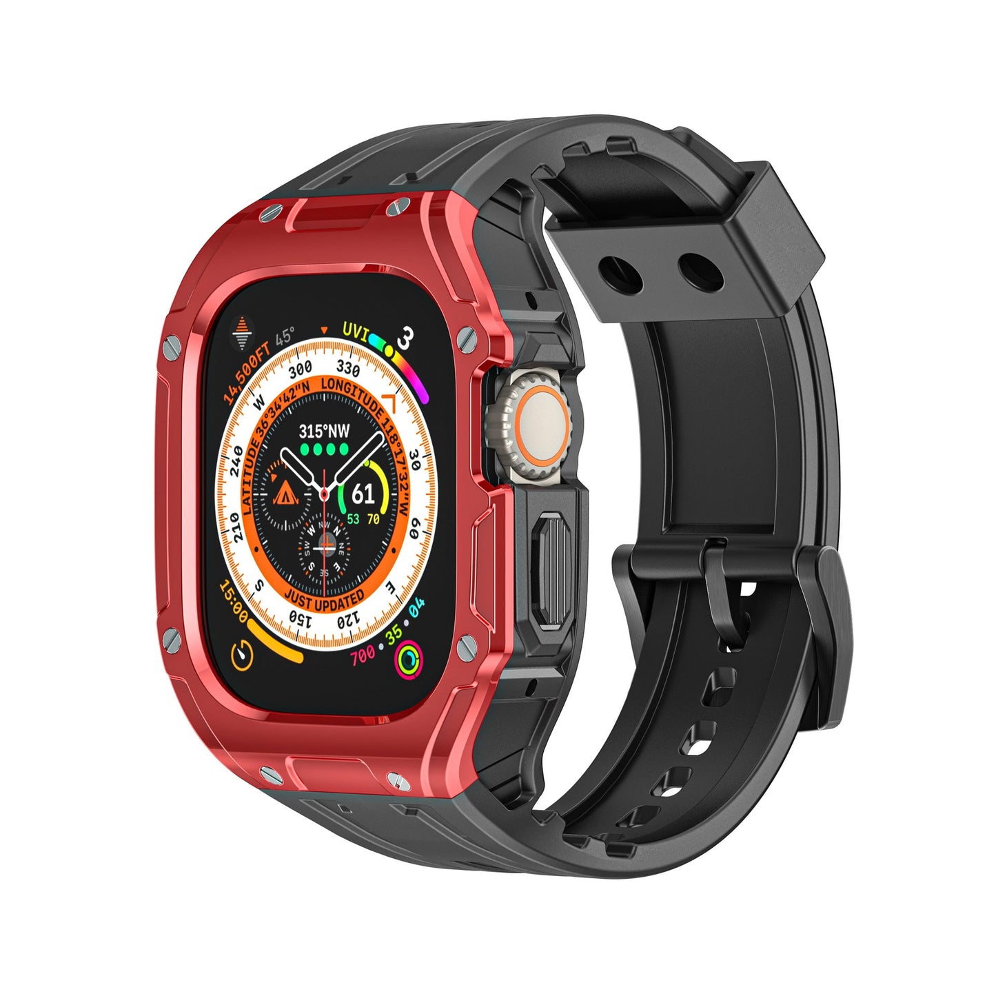 Luxury Case Strap For Apple Watch Series 49mm - Mycasety Mycasety