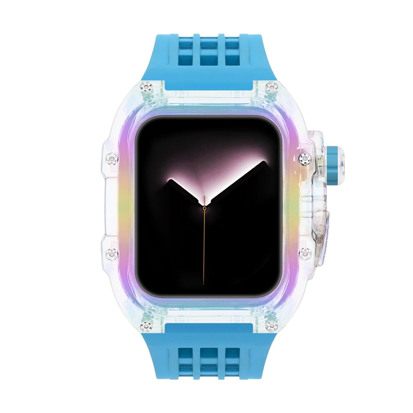 Luxury Case Strap For Apple Watch Series 44/45 mm - Mycasety Mycasety