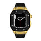 Luxury Metal Case Strap For Apple Watch Series