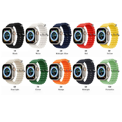 Newest Sport Ocean Bands For iWatch Apple Watch Ultra SE Series 8/7/6/5/4/3/2/1