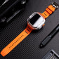 High-End Customized Fully Transparent Watch Case With FKM Band For Apple Watch