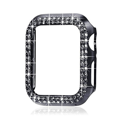 Stylish Shamrock Metal Rhinestones Band For Apple Watch