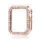 Stylish Shamrock Metal Rhinestones Band For Apple Watch