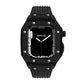 Luxury Metal Case Strap For Apple Watch Series