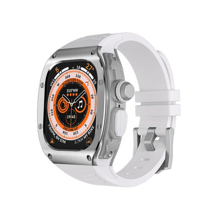 Luxury Metal Case Strap For Apple Watch Ultra 49mm